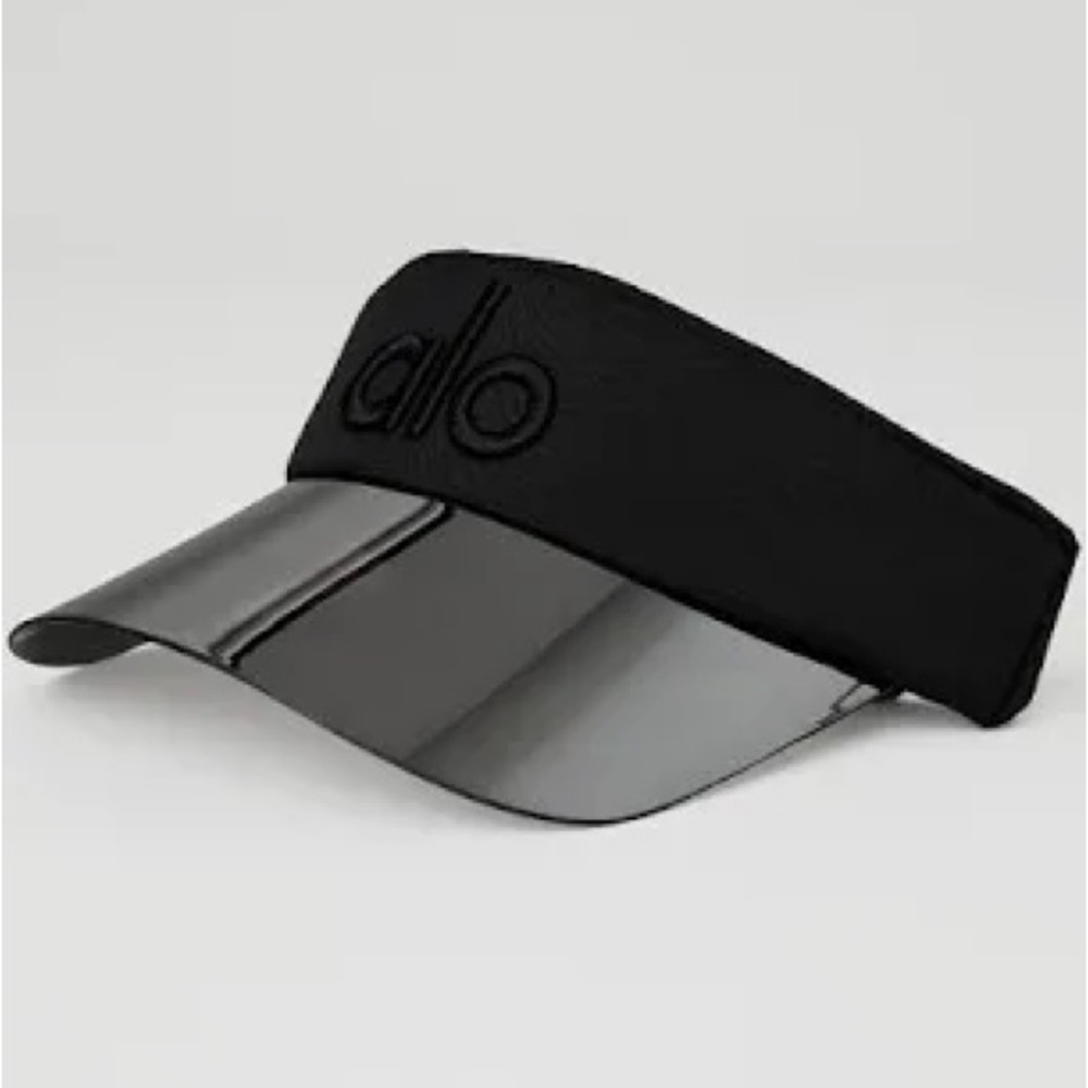 Alo Airlift Solar Visor with Silver Brim